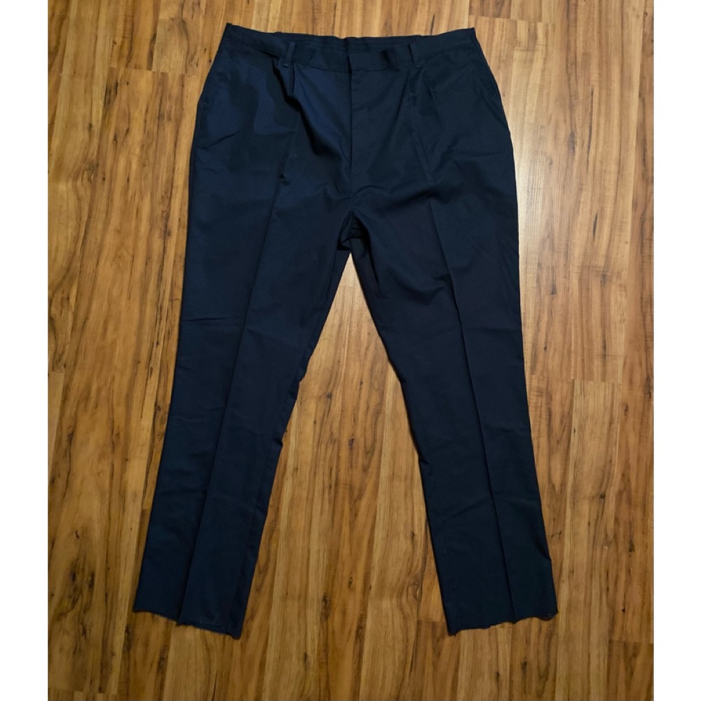 Riverside Men’s Pleated Uniform Pants Navy Blue Size 46 L